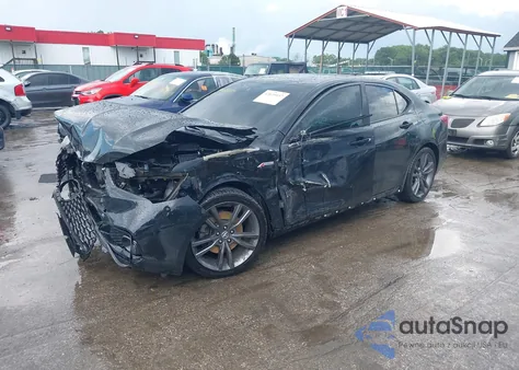 2018 Acura Tlx Tech A-Spec Pkgs z USA, uszkodzony, nr VIN 19UUB2F67JA005325